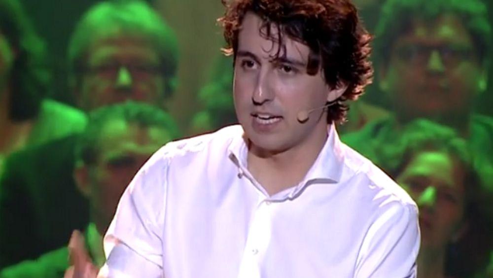 Jesse Klaver tijdens Meetup in AFAS Live